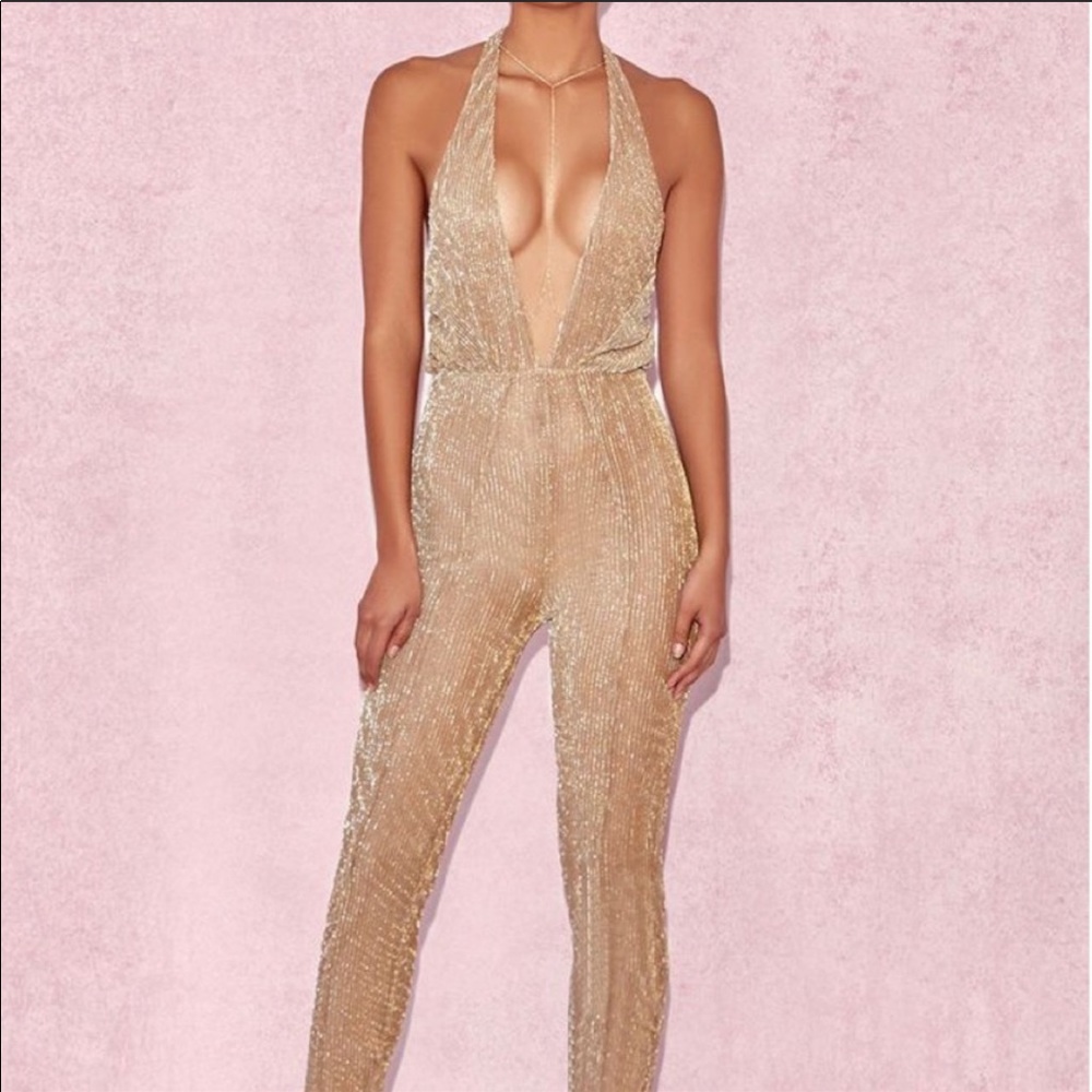 House of CB Bodysuit Gold